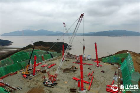 舟山将矗立起世界第一输电高塔-新闻中心-中国宁波网