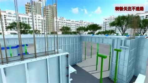 3D高清施工动画，装配式建筑施工工艺全过程演示动画_腾讯视频