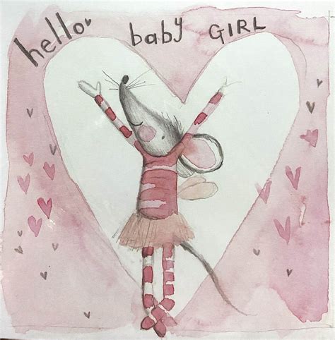Gift Cards Online | Hello Baby Girl Card