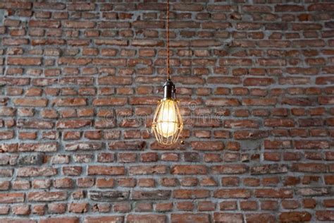 Lit Light Fixtures Hanging from the Ceiling Stock Image - Image of blue ...