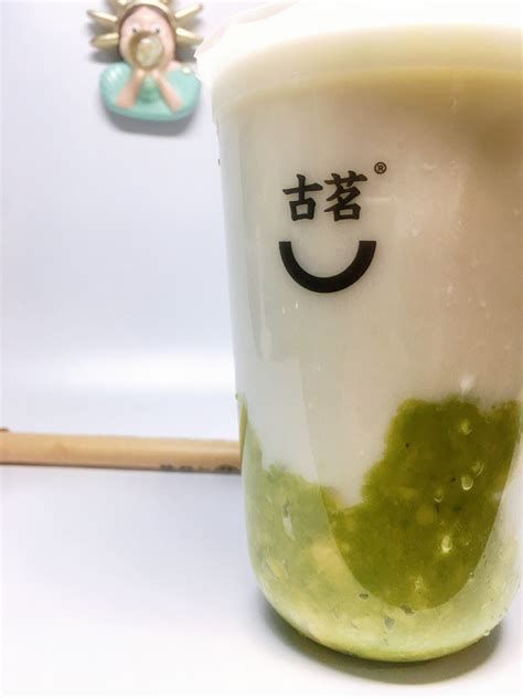 @古茗茶饮 #古茗# 请你云喝奶茶啦 超满足抹茶&超满足可可 新年必须天天超满足[红包][勾引] _a779c658ly1gbgv54 ...