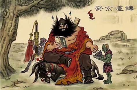 钟馗捉鬼图片