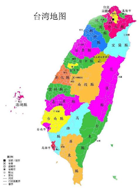 台湾旅游地图_台湾旅游全岛游地图 - 随意贴