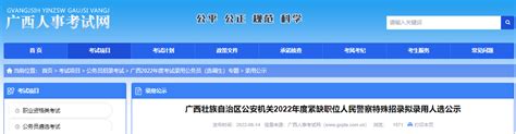 2022年广西壮族自治区审计厅考试录用公务员拟录用人员公示