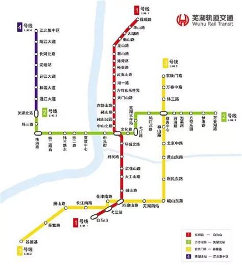 合肥2号线地铁线路图 - 随意云