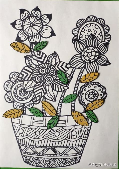 彩铅教程画简单花卉：扶桑花彩铅画步骤图-露西学画画