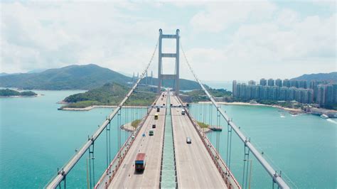香港青马桥的无人机照片—高清视频下载、购买_视觉中国视频素材中心