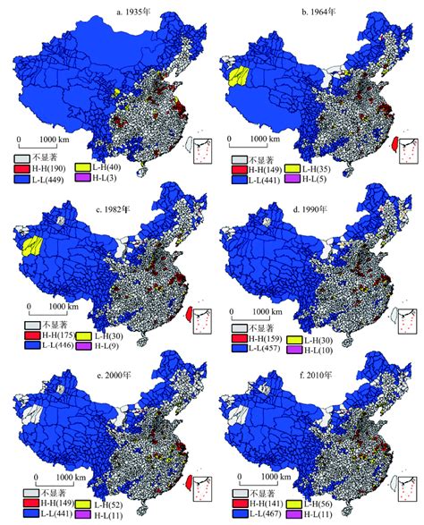1935-2010年中国人口分布空间格局及其演变特征