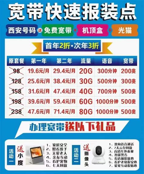 中国移动安装宽带费用一览表（2023年最新）-有卡网
