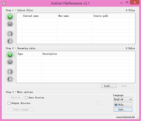 KuKnet FileRenamer （文件重命名软件）下载 3.1 绿色免费版-新云软件园