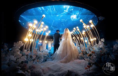 星空主题婚礼《星月夜》-来自怦然心动婚庆策划工作室客照案例 |婚礼精选