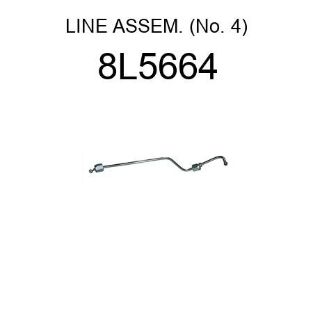 8L5664 LINE ASSEM. (No. 4) fit CATERPILLAR , buy 8L5664 LINE ASSEM. (No ...