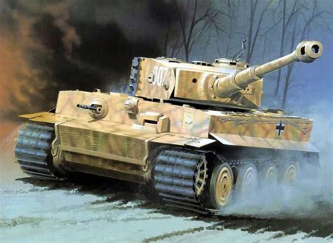 二战虎式坦克很厉害，与战后豹式1代比谁更强？结果令人大跌眼镜__凤凰网