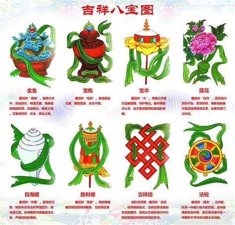 西藏吉祥八宝图案CDR素材免费下载_红动中国