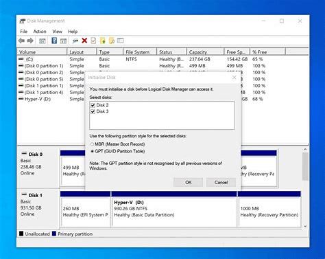 Disk Management di Windows