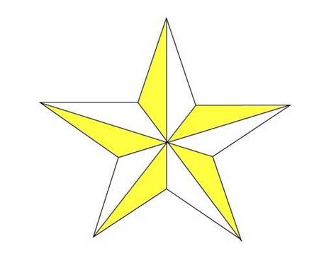 五角星画法怎么画