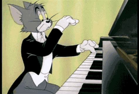 打汤姆猫哪里会掉钢琴,钢琴掉下来砸晕汤姆猫