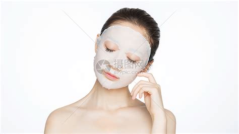 贴面膜搞笑说说