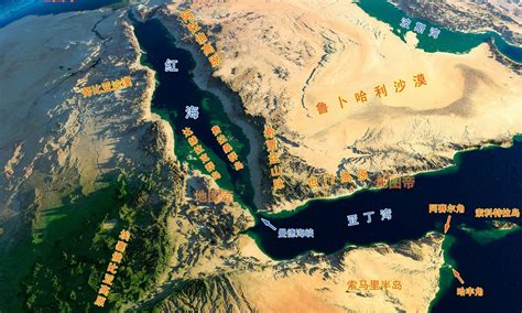 红海为何与苏伊士运河同样重要？看地图一目了然