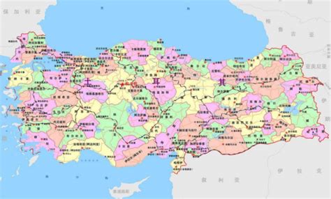 土耳其具体地理位置