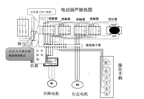 电动葫芦接线图