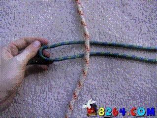 怎么用红绳编斜圈结,中国结编法教程
