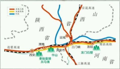 我想知道河南地图三门峡的地理位置在哪里