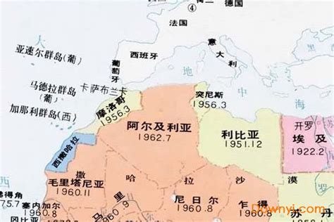 非洲国家有哪些,拜托啦~~
