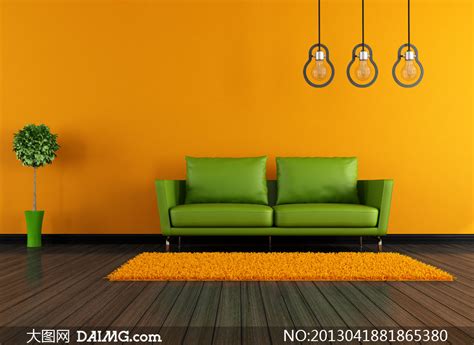 绿色沙发配什么背景墙,130㎡现代轻奢