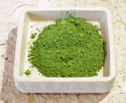 抹茶粉与绿茶粉有什么区别,绿茶粉有什么功效与作用