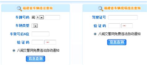 车辆违章记录查询
