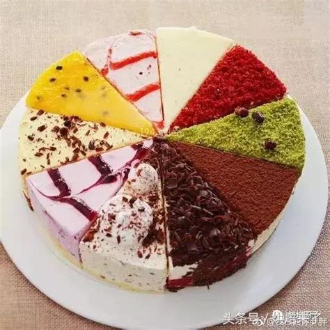 蛋糕的颜色怎么做,网红蛋糕可比不了