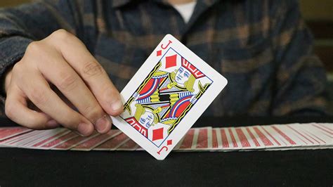 撲克魔術(shù)教程