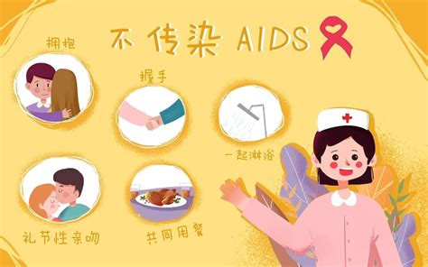 预防艾滋病手绘海报图片,艾滋病可以预防和治愈吗
