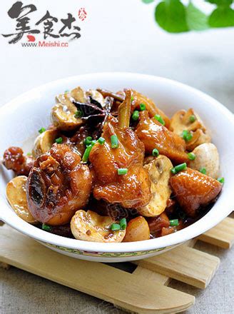 松茸竹荪红烧鸡的做法 怎样红烧鸡菇松茸