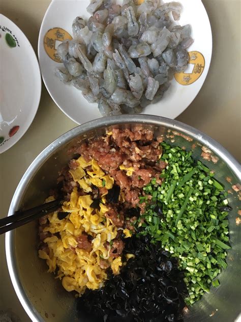 韭菜虾仁鸡蛋饺子馅的做法,韭菜蛋和虾仁包水饺怎么做才好吃