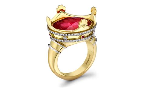 一个皇冠的戒指是什么牌子,周大福这款冠冕戒指