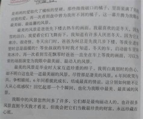 一个美丽的地方-写景作文350字（经典7篇）