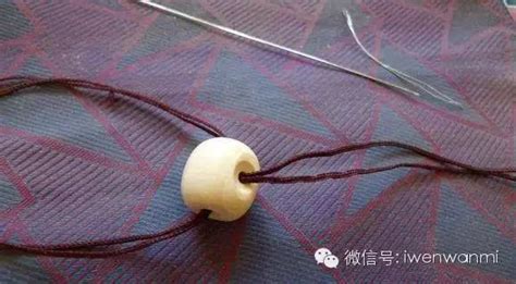 手串佛头如何打结,文玩菩提念珠常用的打结方法