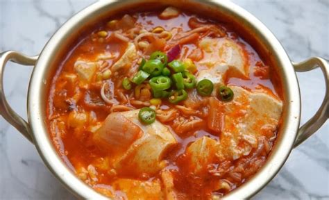 韩国辣酱豆腐汤怎么做
