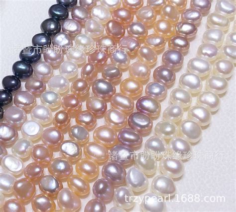 珍珠 两面光是什么isi,两面光混彩色珍珠