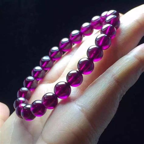 紫牙乌石榴石如何加工成圆珠,紫牙乌的价格比紫水晶贵很多