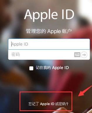 ID忘记了怎么办,苹果id账号忘记了怎么找回