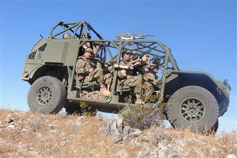 美军空降部队测试最新班组突击车,ISV