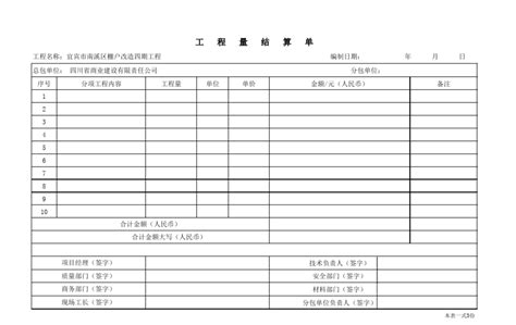 成本结算单什么格式?我不知道呀.这种格式可以吗?