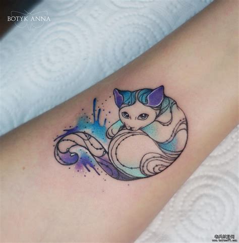 猫咪图腾纹身素材,给猫纹身遭谴责