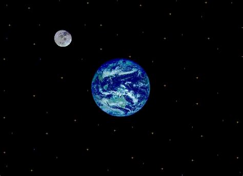 月球在地球的哪里,为什么从地球上看月球