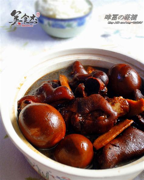广东人坐月子最爱吃的猪脚姜做法,做月子怎么煮猪脚姜