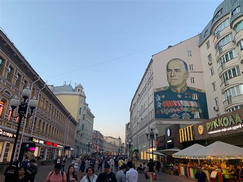 莫斯科的阿尔巴特街