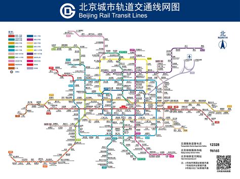 北京10号线地铁线路图
